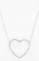 Thumbnail for your product : Nadri Pavé Heart Pendant Necklace