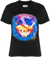 Thumbnail for your product : Opening Ceremony noodle-print cotton T-shirt