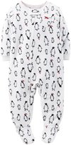 Thumbnail for your product : Carter's Holiday Footie (Baby) - Penguin-24 Months