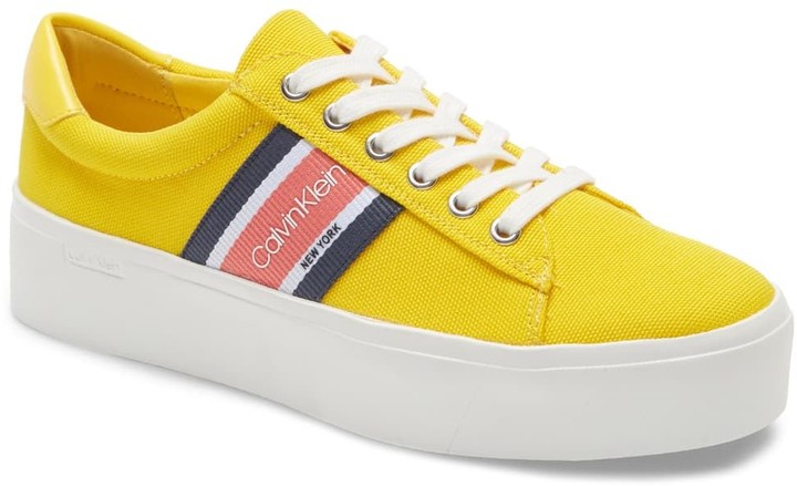 calvin klein platform sneakers