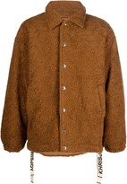 Thumbnail for your product : KHRISJOY Faux-Shearling Long-Sleeve Jacket