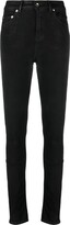 High-Waist Skinny-Fit Trousers 