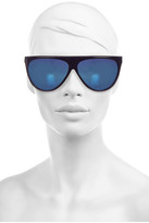 Thumbnail for your product : 3.1 Phillip Lim Cat eye acetate mirrored sunglasses