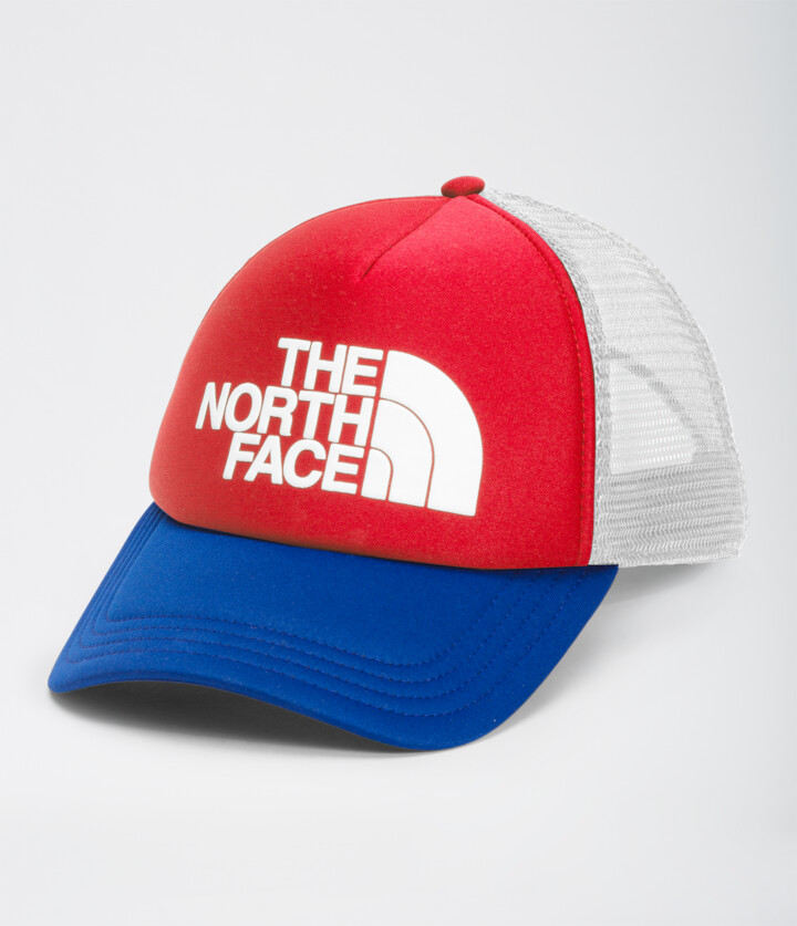The North Face TNF Logo Trucker Snapback Hat - ShopStyle