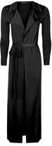 Thumbnail for your product : boohoo Petite Lola Slinky Maxi Trench