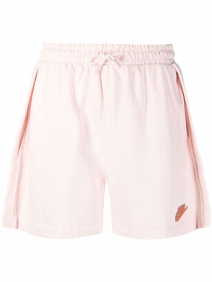 Nike Swoosh-Logo Cotton Shorts