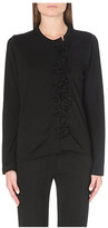 Thumbnail for your product : Comme des Garcons Textile flower wool top