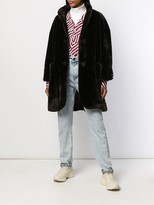 Thumbnail for your product : Pierre Cardin Pre-Owned 1980's Loose Teddy Bear Coat