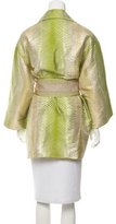 Thumbnail for your product : Missoni Belted Jacquard Coat