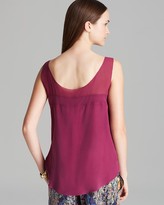Thumbnail for your product : Nicole Miller Artelier Top - Enzyme Sleeveless Washed Silk