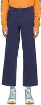 Thumbnail for your product : Brain Dead Navy Cotton Trousers