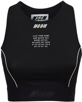 Thumbnail for your product : MSGM Bra Top