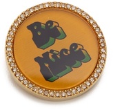Thumbnail for your product : Marc by Marc Jacobs Be Nice Metal Badge