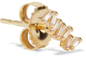 Suzanne Kalan 18-karat Gold Diamond Earrings