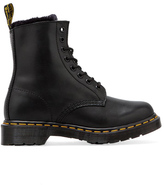 Thumbnail for your product : Dr. Martens Serena 8 Eye Boot with Faux Fur Liner