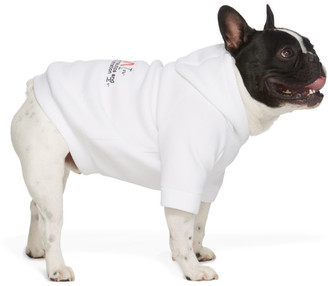 Heron Preston White VIP Edition Logo Hoodie