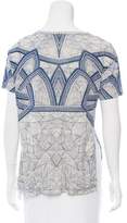 Thumbnail for your product : Herve Leger Printed Short Sleeve T-Shirt