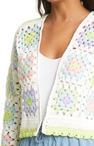 Thumbnail for your product : Alice + Olivia Alice + Olive Anderson Crop Crochet Cardigan