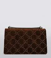 Thumbnail for your product : Gucci Small Velvet Dionysus Shoulder Bag