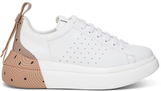 beige valentino trainers