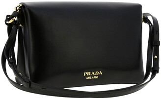 Prada leather bag with shoulder strap