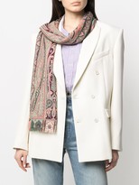 Thumbnail for your product : Etro Paisley-Print Wool-Blend Scarf