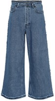 Thumbnail for your product : Acne Studios High-rise denim culottes