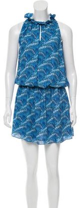 Ramy Brook Abstract Keyhole-Accented Dress