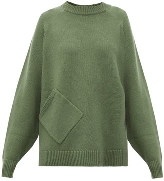 Tibi Oversized Cashmere Sweater - Green