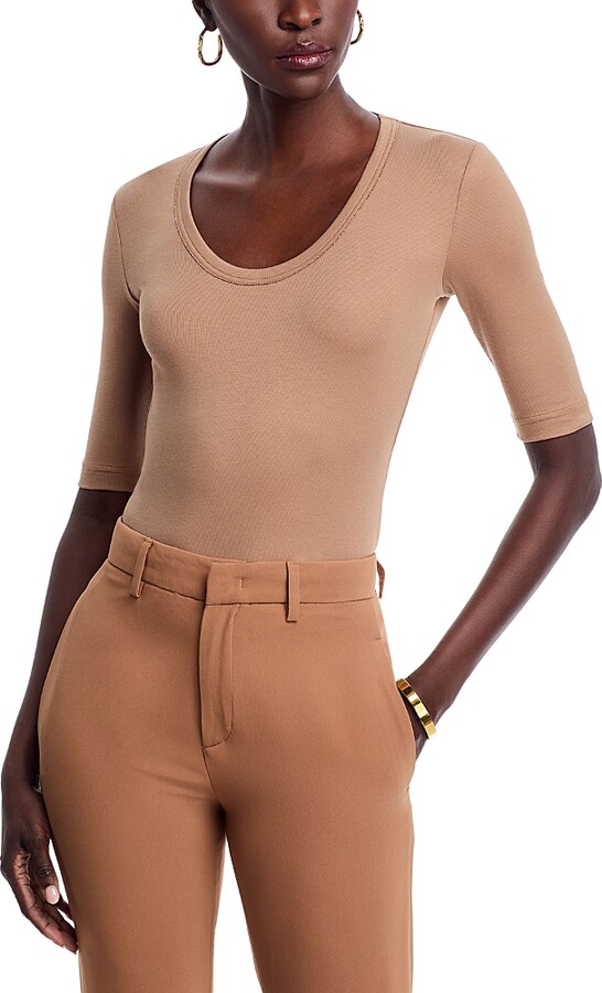 Fabiana Filippi Scoop Neck Tee