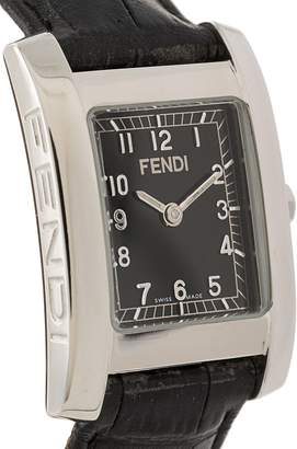 Fendi Pre-Owned square face wrist watch