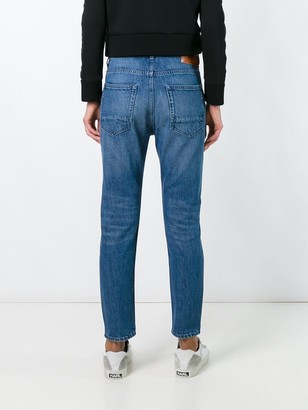 Golden Goose Racing Stripe Tapered Jeans