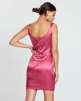 Thumbnail for your product : Missguided Satin Cut-Out Mini Dress
