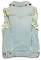 Thumbnail for your product : True Religion Girl's Leah Denim Vest