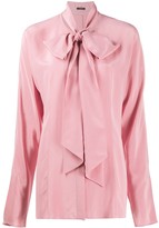 Thumbnail for your product : Joseph Pussybow Silk Blouse