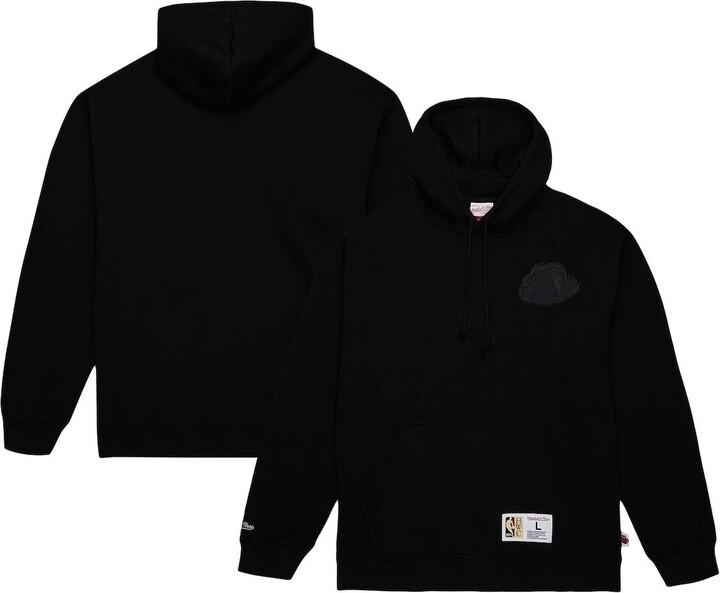 Mitchell & Ness Men's Black Vancouver Grizzlies Hardwood Classics Tonal Pullover Hoodie