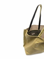 Thumbnail for your product : Marni Logo-Print Frayed Shoulder Bag