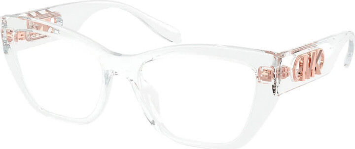 Michael Kors PUGLIA 4149U 3050 52mm Womens Rectangle Eyeglasses 52mm