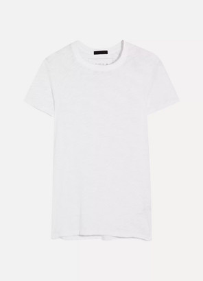 ATM Anthony Thomas Melillo Schoolboy Slub Cotton-jersey T-shirt - White