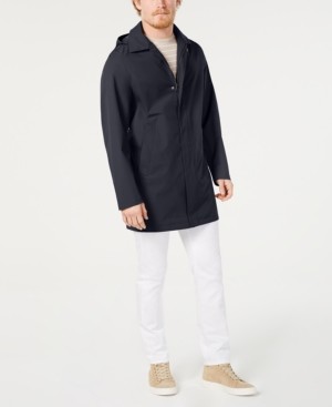 calvin klein men's open bottom hipster coat