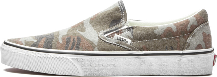vans washed camo