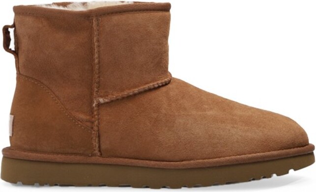 UGG Classic Mini II Logo-Patch Ankle Boots