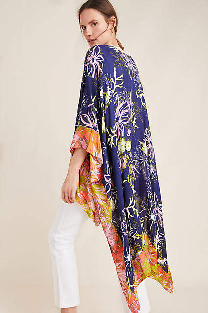 rae floral jacket kimono