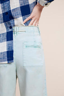 Chino by Anthropologie Cropped Chino Wide-Legs