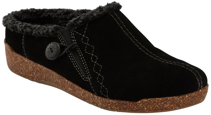 shearling lined mules