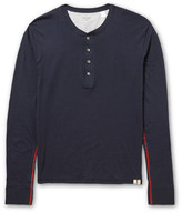 Thumbnail for your product : Paul Smith Cotton-Jersey Henley T-Shirt