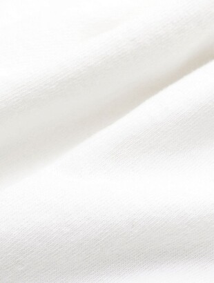 Sporty & Rich Logo-Print Cotton Track Shorts