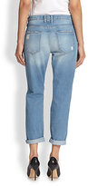 Thumbnail for your product : Current/Elliott The Fling Tattered Skinny Jeans