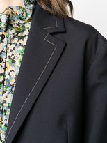 Thumbnail for your product : Marni Contrast-Stitch Boxy Blazer