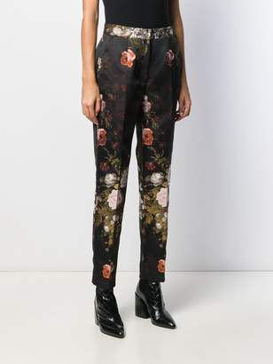 Dolce & Gabbana Slim Fit Floral Trousers